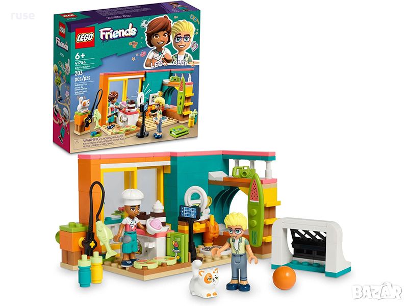 НОВИ! LEGO® Friends 41754 Стаята на Лео, снимка 1