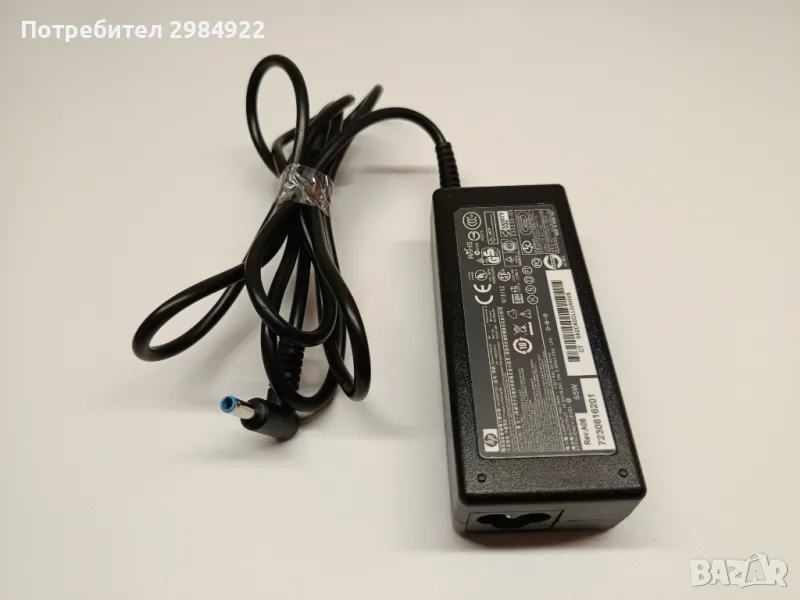 Захранващ адаптер HP PPP009L 380467-001 19.5V 3.33A 65W BLUE TIP, снимка 1