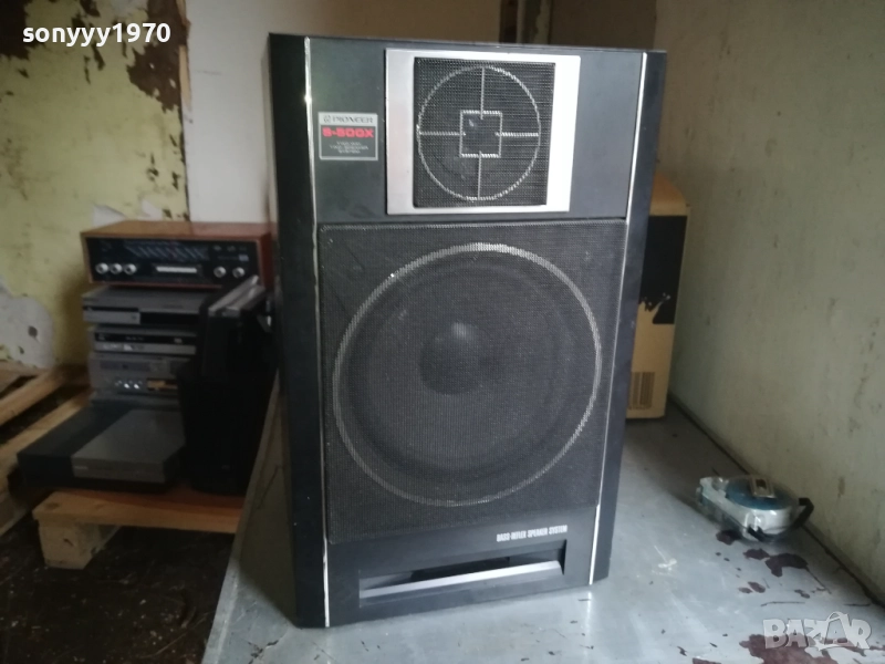 PIONEER S-500X MADE IN JAPAN-1БР-ВЧЕРА ВНОС ОТ SWISS 0711251456, снимка 1