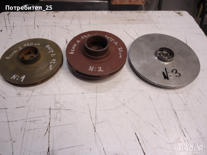 Турбини за водни помпи, снимка 1