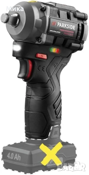 Гайковерт Parkside, impact, импакт, Лидл, Ударен, Винтоверт, Парксайд, снимка 1
