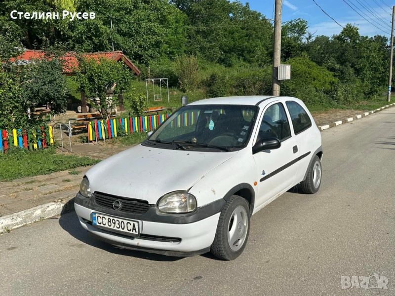 opel corsa B 1.2i БЕНЗИН / без документи / в движение   480 лв цена за цялата пали и работи идеално , снимка 1