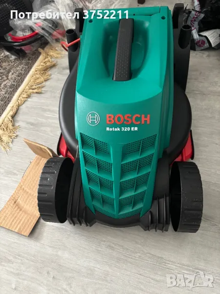 Електрическа косачка Bosch Rotak 1200 W 32 см, снимка 1