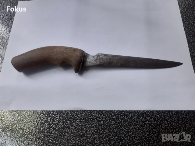 Стар качествен нож, снимка 3 - Антикварни и старинни предмети - 53278800