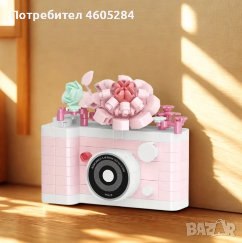 Конструктор “Фотоапарат с цветя”, снимка 4 - Конструктори - 51846921