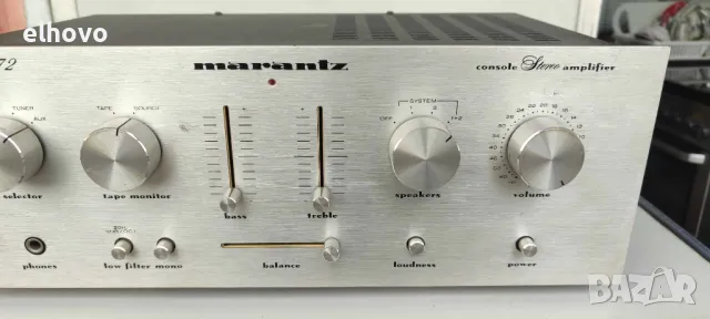 Стерео усилвател Marantz 1072, снимка 10 - Ресийвъри, усилватели, смесителни пултове - 49846555