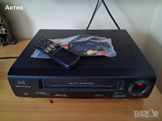 Видео Рекордер JVC P 101 Multy System Made in Japan, снимка 6 - Други ценни предмети - 52470482