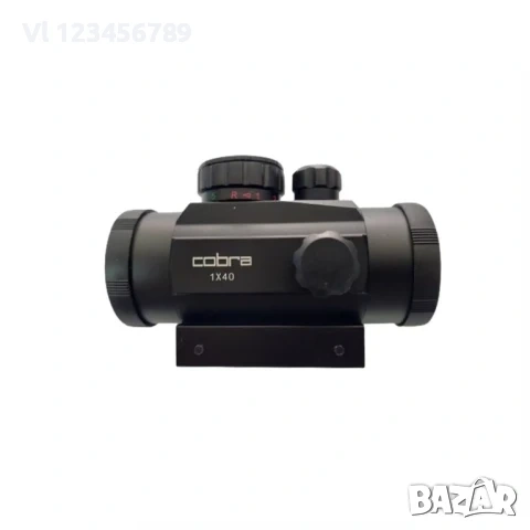 Прицел бързомер - Cobra 1x40RD -червен/зелен, снимка 2 - Оборудване и аксесоари за оръжия - 54009978