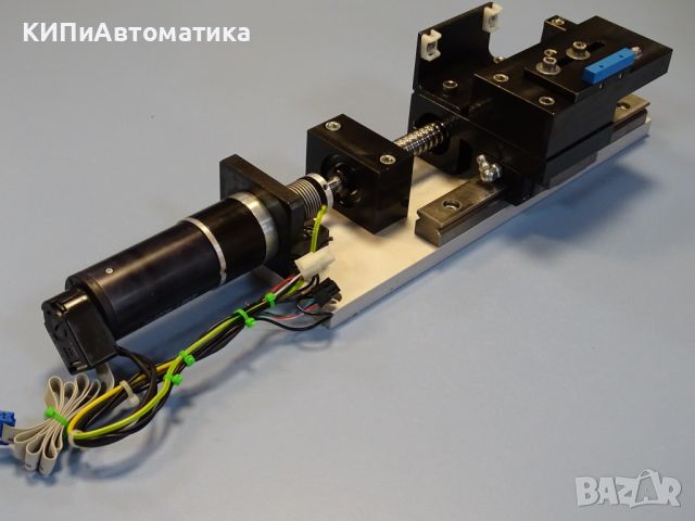 прецизен механизъм с ел. двигател MAXON MOTOR 248306, направляваща INA, датчик Wenglor, снимка 4 - Резервни части за машини - 46743442