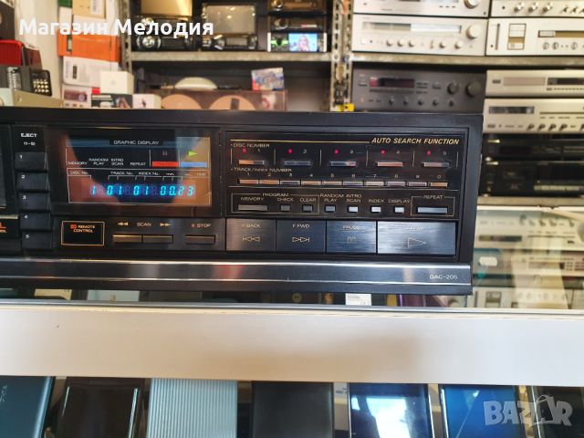 CD Player FISHER DAC-205 В отлично техническо и визуално състояние., снимка 5 - Декове - 46700947