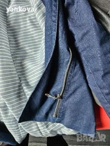 Дънков, дамски костюм на Деним, снимка 5 - Якета - 47483590