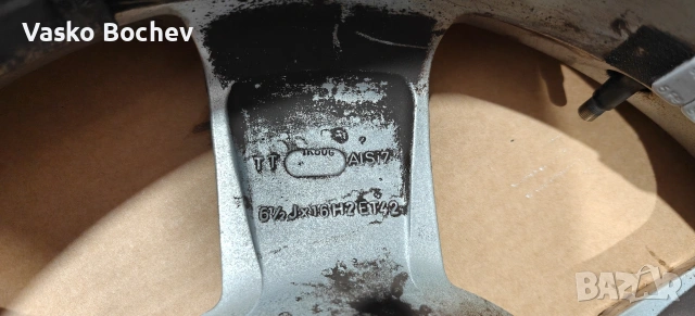 Алуминиеви джанти 16'', снимка 5 - Гуми и джанти - 54199765