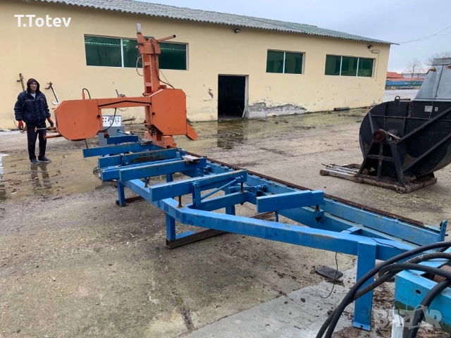 МАШИНИ ЗА РЯЗАНЕ НА ДЪРВЕНИ ТРУПИ И ПРОИЗВОДСТВО НА ЕВРОПАЛЕТИ, снимка 9 - Други машини и части - 51596916