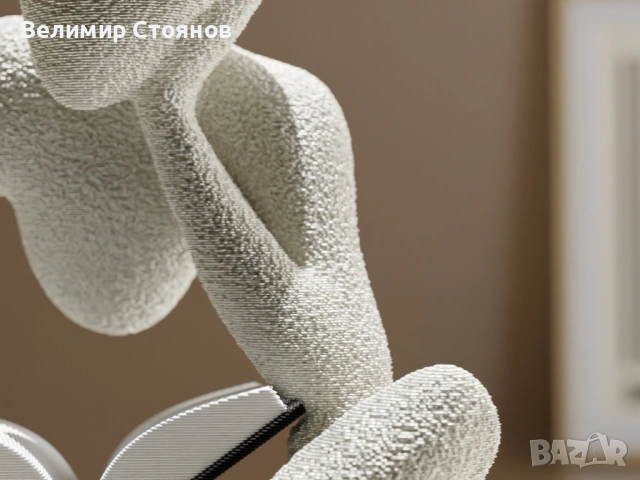 NBody - Прегръдката на любовта: Nbody – Модер на декоративна фигура „Четящ човек“, снимка 3 - Ученически пособия, канцеларски материали - 54131570