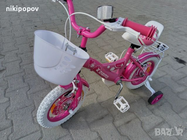ZIZITO Велосипед 12" LARA розов, снимка 10 - Велосипеди - 53758951