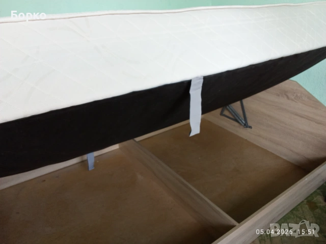 Легло 1,5 персона, снимка 2 - Спални и легла - 53974314
