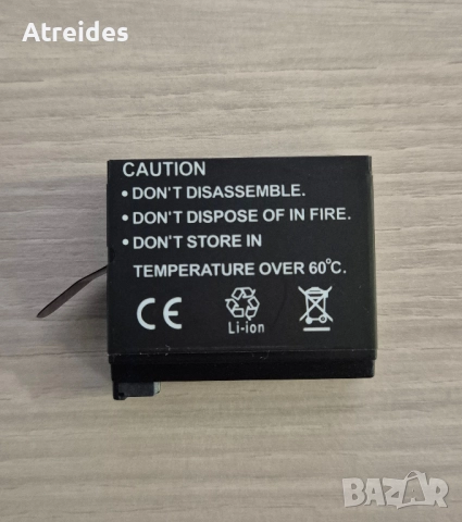 Батерия за GoPro 4, снимка 2 - Батерии, зарядни - 51553869