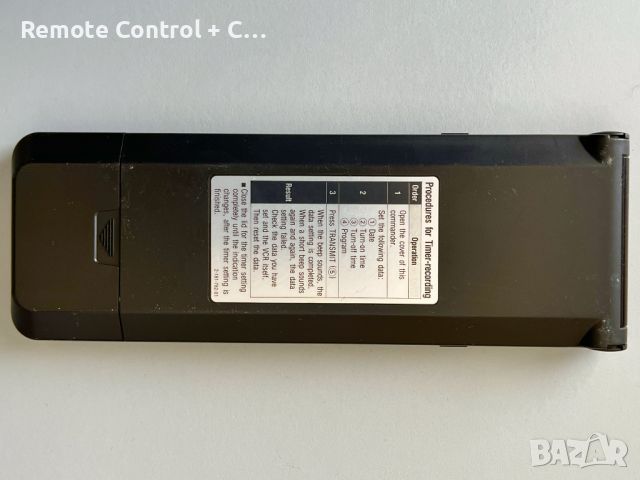 Дистанционно SONY RMT-451 VTR/TV (SONY EV-S1000E Hi8 & Video8 Recorder), снимка 5 - Дистанционни - 45951379