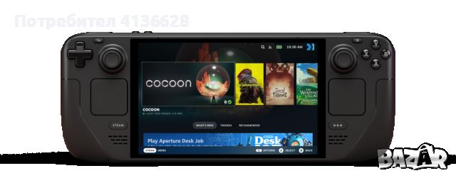 STEAM DECK 512GB OLED. ЧИСТО НОВ - неразопакован! 10% ОТСТЪПКА!, снимка 3 - Други игри и конзоли - 46290730