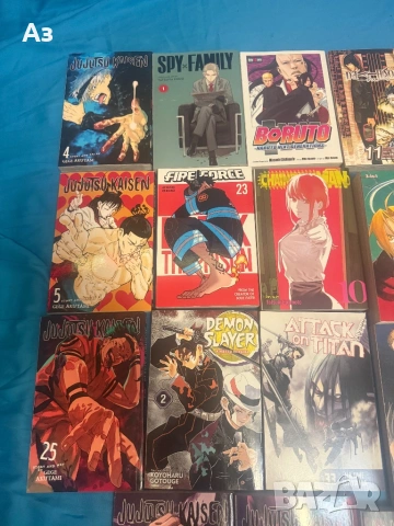 Аниме манга/ Anime manga, снимка 2 - Колекции - 53036277