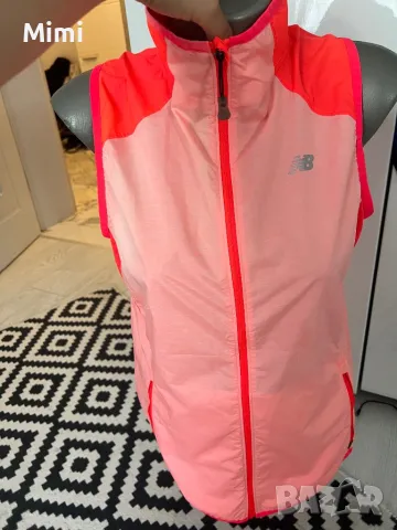 New balance велоелек/ветровка/вело джърси   S/M , снимка 8 - Елеци - 49691870