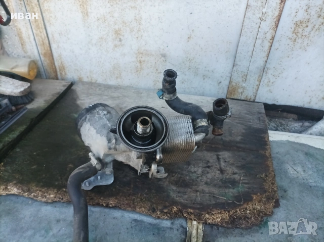 Корпус маслен филтър масло охладител за Опел Астра h 1.7 CDTI. 101 кс. 2005 год. Z17DTH. , снимка 7 - Части - 53670748