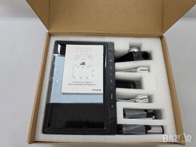 Дигитален Микроскоп с 10.1" HD Екран и 1200x Увеличение - BEBANG, снимка 12 - Друга електроника - 53385775