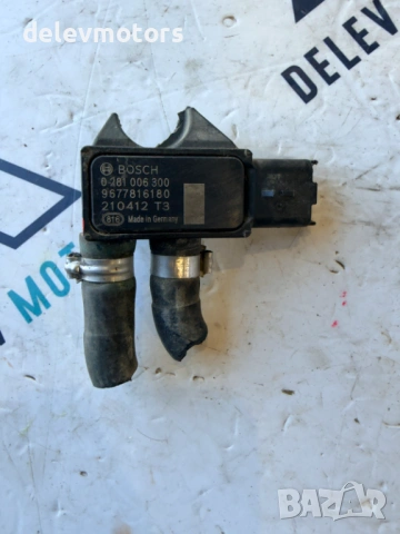 0281006300, 9677816180 сензор за налягане от Peugeot 508 GT, 1.5 BlueHDI, двигател YHZT-C2B800