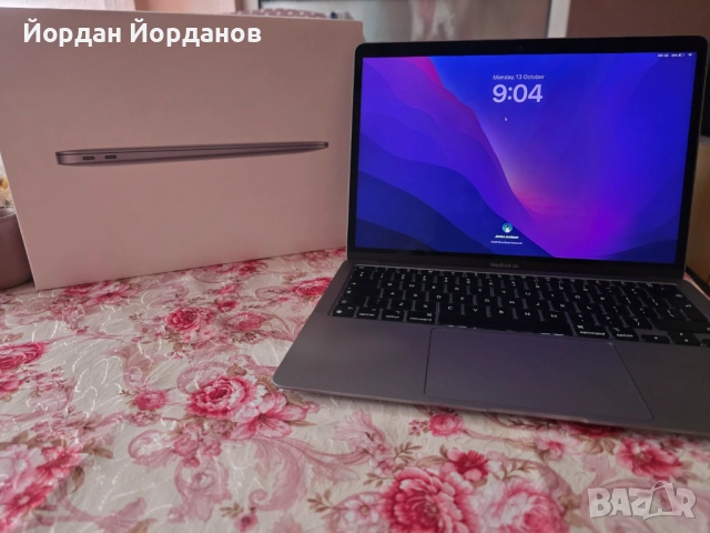 Отличен лаптоп Apple MacBook Air M1 – 8GB RAM / 256GB SSD, снимка 1