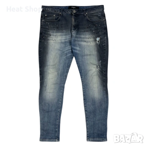 Мъжки дънки Represent Essential Distressed Work Paint Jeans