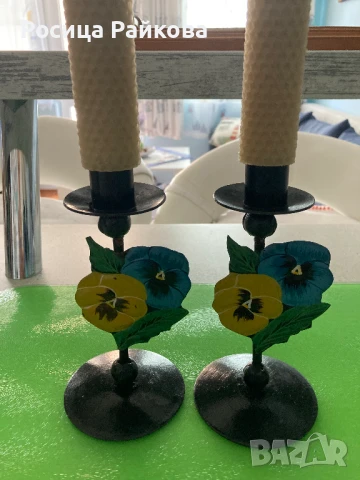 Метални свещници