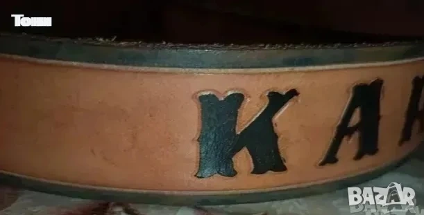 KARIM ORIGINAL Нов Дамски Колан Изцяло от Естествена Кожа 120см , снимка 3 - Колани - 53434911