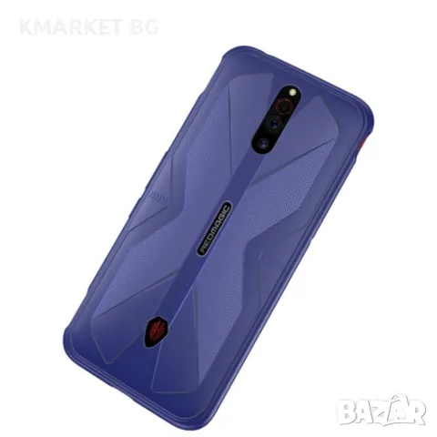 ZTE nubia Red Magic 5G / 5S Удароустойчив Butterfly Shadow Калъф и Протектор, снимка 2 - Калъфи, кейсове - 48662161