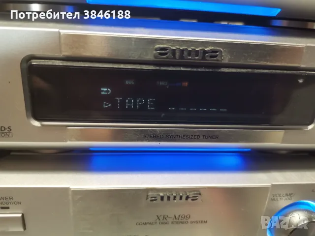 Aiwa XR- M99 Compact Disc Stereo System, снимка 5 - Аудиосистеми - 46860077