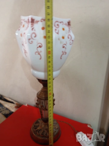 Настолна лампа стил Наполеон, снимка 4 - Настолни лампи - 53859235