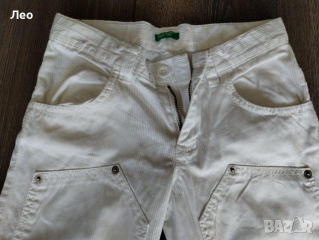 Момичешки летни панталони. Beneton., снимка 3 - Детски панталони и дънки - 45749133