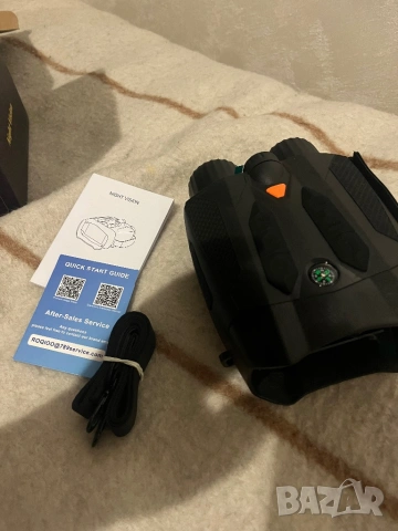 Бинокъл за нощно виждане 42 мп  инфрачервен HD качество  , 5000mah, 3", 800м, x10 увеличение