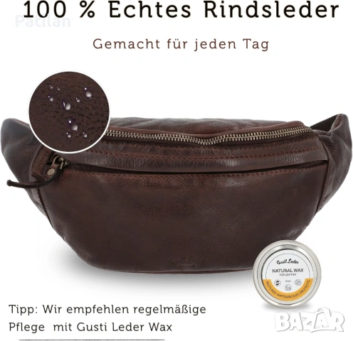 Мъжка чантичка за кръст - Gusti Spencer, снимка 2 - Чанти - 53783994