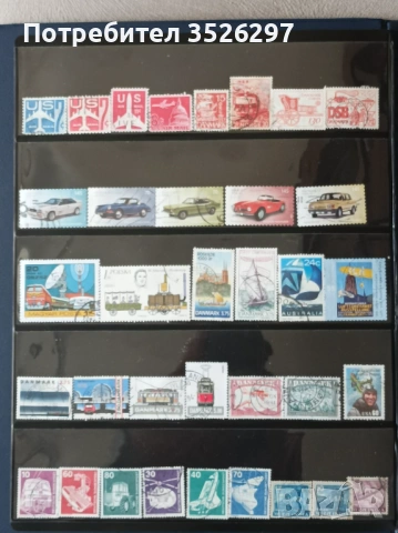 Колекция пощенски марки на тема Воден транспорт и тема Транспорт, снимка 4 - Филателия - 53695891