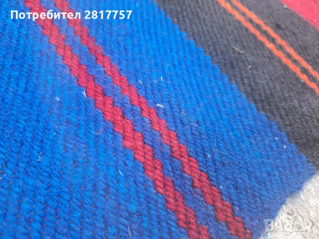 голяма вълнена черга от миналия век, НОВА!!!, снимка 5 - Пътеки - 51235290