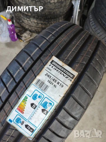 Само 1бр.НОВА лятна гума BRIDGESTONE 245 45 19 DOT20 цена за брой, снимка 2 - Гуми и джанти - 51344319