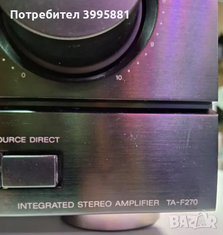 Стерео усилвател Sony, mod.TA-F270

, снимка 6 - Ресийвъри, усилватели, смесителни пултове - 49248871