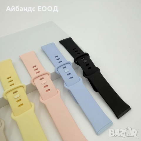 Силиконови каишки за Fitbit Versa 3/4 и Fitbit Sense 1/2, снимка 4 - Каишки за часовници - 49407641