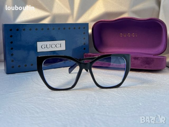 Gucci очила за компютър прозрачни слънчеви диоптрични рамки, снимка 1 - Слънчеви и диоптрични очила - 45187017