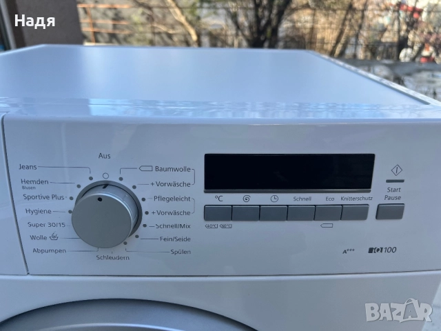 Пералня Siemens -iQ100,-7 кг,А+++, снимка 8 - Перални - 52684098
