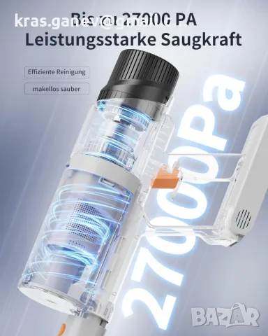 JONR VC10 Pro прахосмукачка с батерия, снимка 2 - Прахосмукачки - 49635557