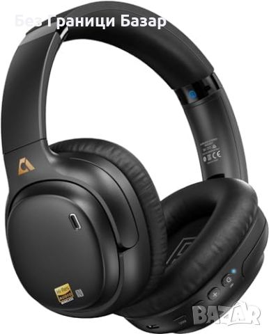 Нови Безжични Слушалки Ankbit E700 - HD Аудио, LDAC, Бързо Зареждане, снимка 1 - Bluetooth слушалки - 45506305