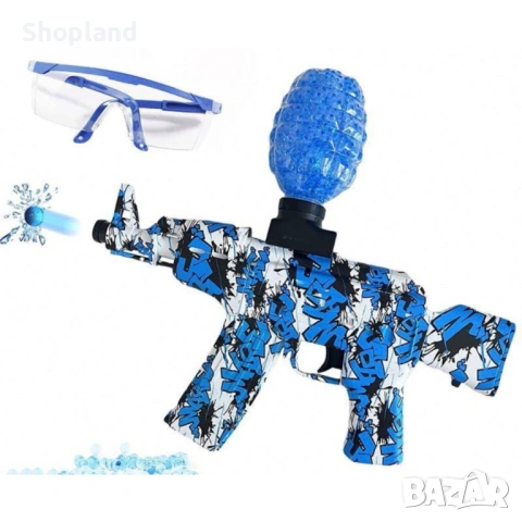 Детски автомат бластер с гел топчета Splatter Ball Blaster, снимка 3 - Електрически играчки - 54040428