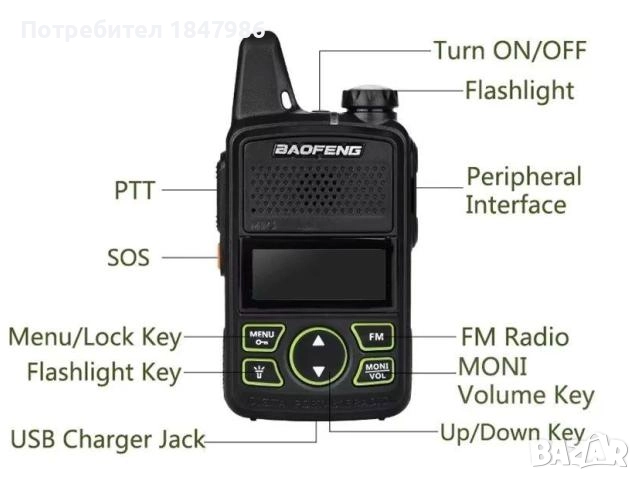 BAOFENG BF-T1, снимка 4 - Друга електроника - 52715272