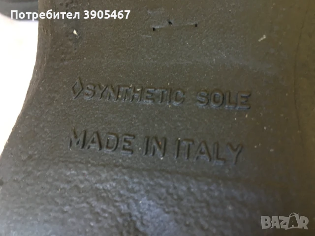 Мъжко, черно сабо, ест. кожа, MADE IN ITALI, № 45, снимка 5 - Ежедневни обувки - 50561246